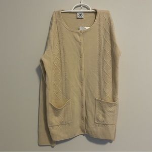 NWT Embellished Knit Cardigan Size Medium